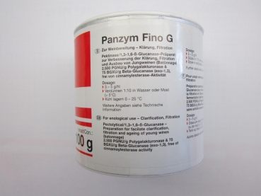 Panzym Fino G - für verbesserte Sensorik und Filtration.